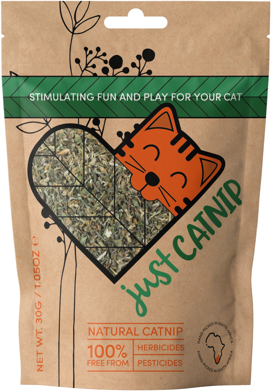 Just Catnip natural catnip for cats, 30g resealable pouch
