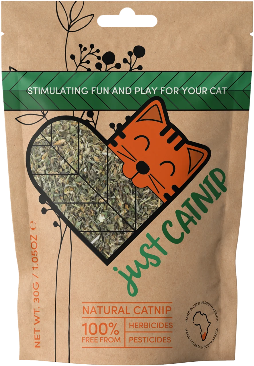 Just Catnip natural catnip for cats, 30g resealable pouch