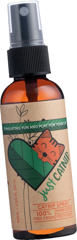 Just Catnip natural catnip spray, 60ml fine-mist bottle